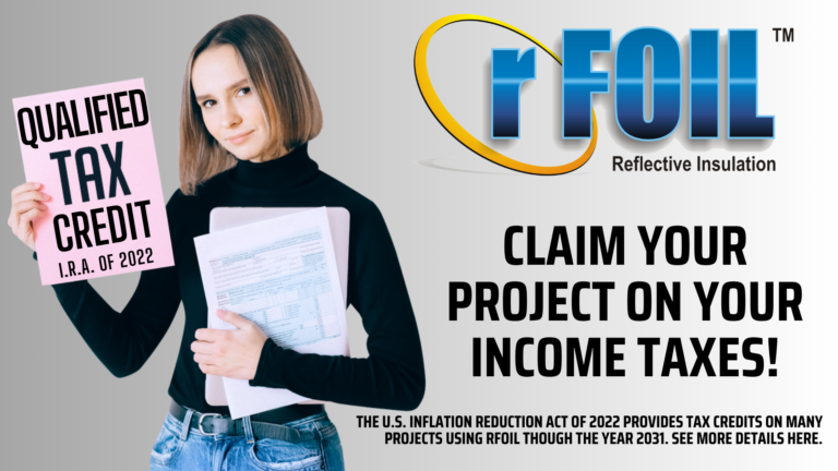 Rfiol rFOIL Reflective Insulation and Radiant Barriers - Safe, Clean, Effective
