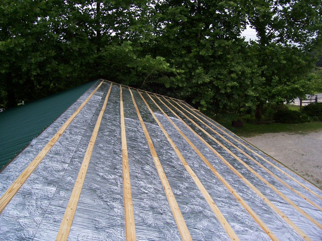Roof Underlayment using rFOIL 2200 Series.